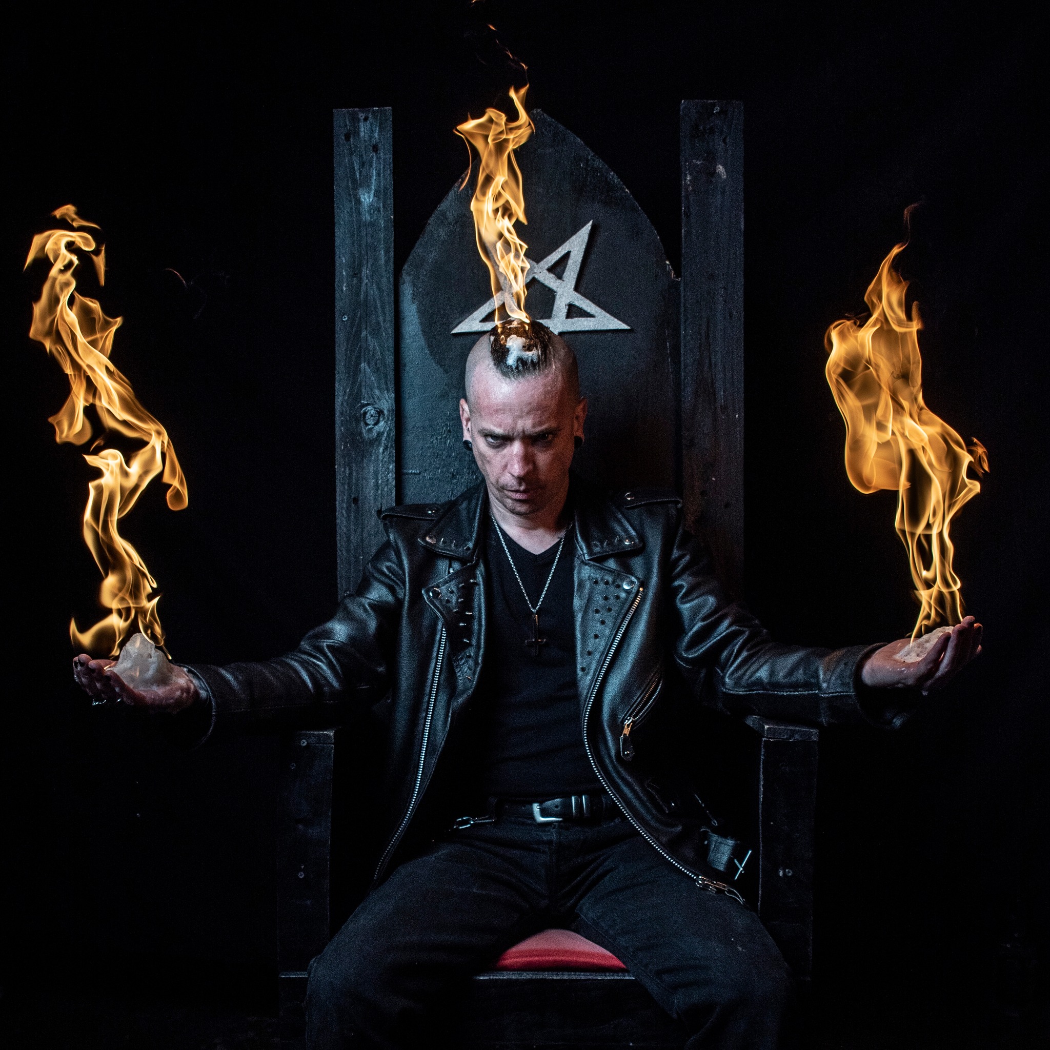 Syd — portrait, cracheur de Feu professionnel